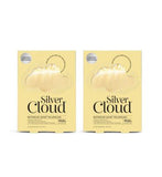 Silver Cloud Satin Frilly Pillowcase Twin Pack  - Buttercup Collection
