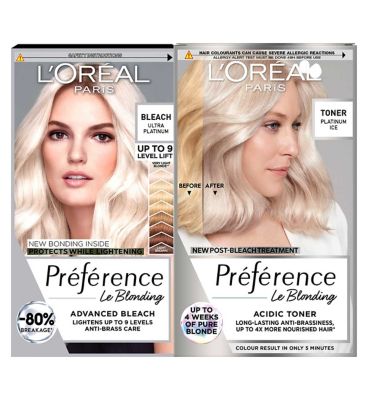 L'Oreal Preference Bleach+Toner Bundle