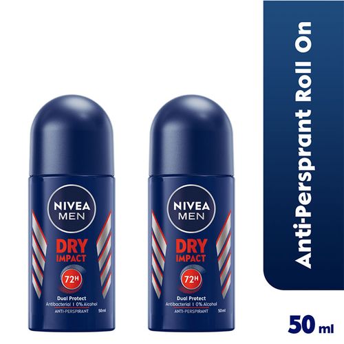 NIVEA Dry Impact Roll-on For Men 72h