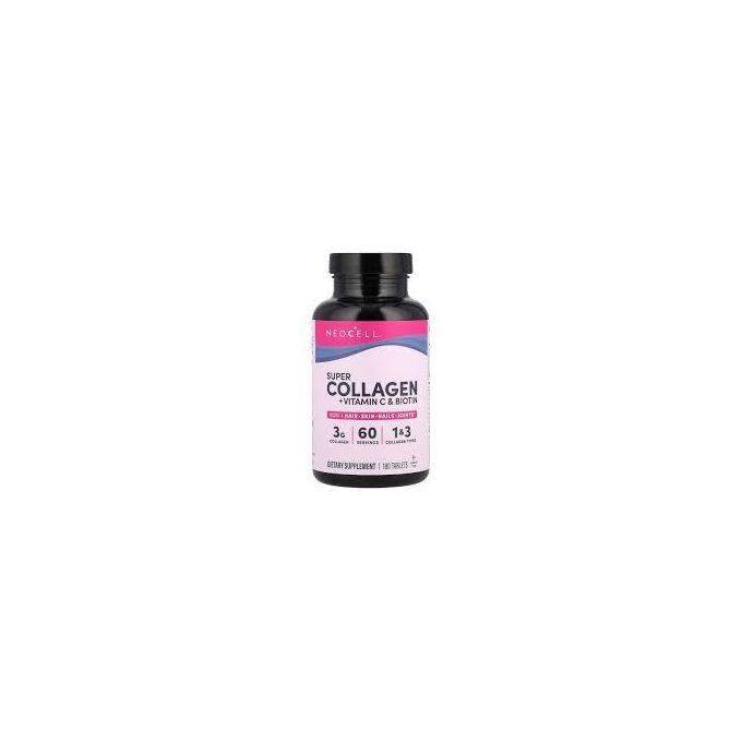 Neocell Super Collagen Peptides Type 1 & 3 – 180 Tablets
