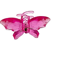 Butterfly Hair claws - pink