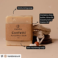 kanda Confetti soap