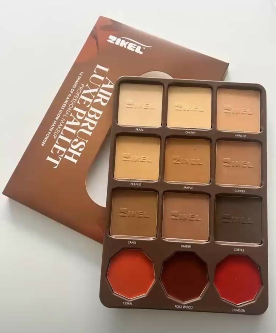 ZIKEL AIR BRUSH LUXE PALLET