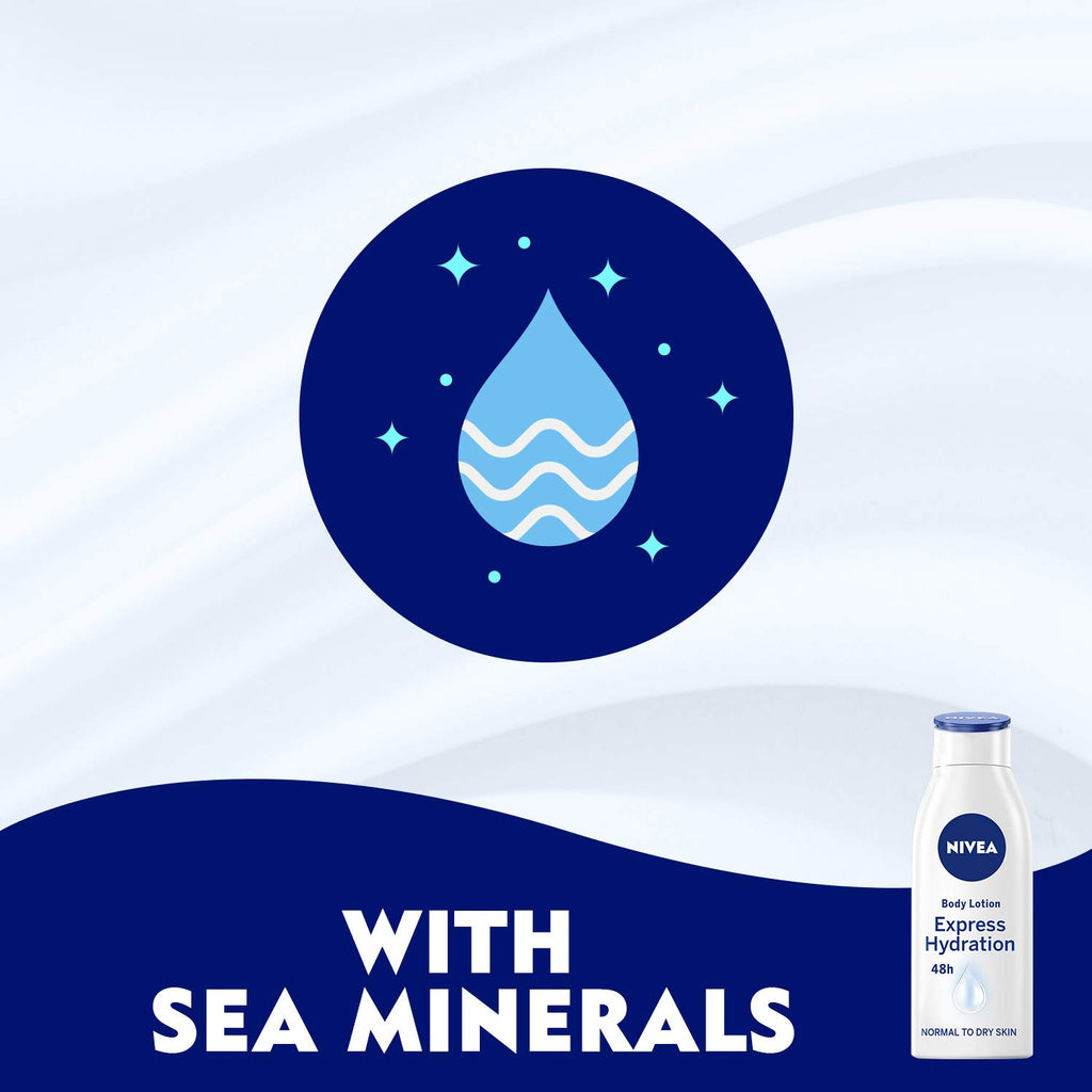 NIVEA Express Hydration Body Lotion For Women - 400ml