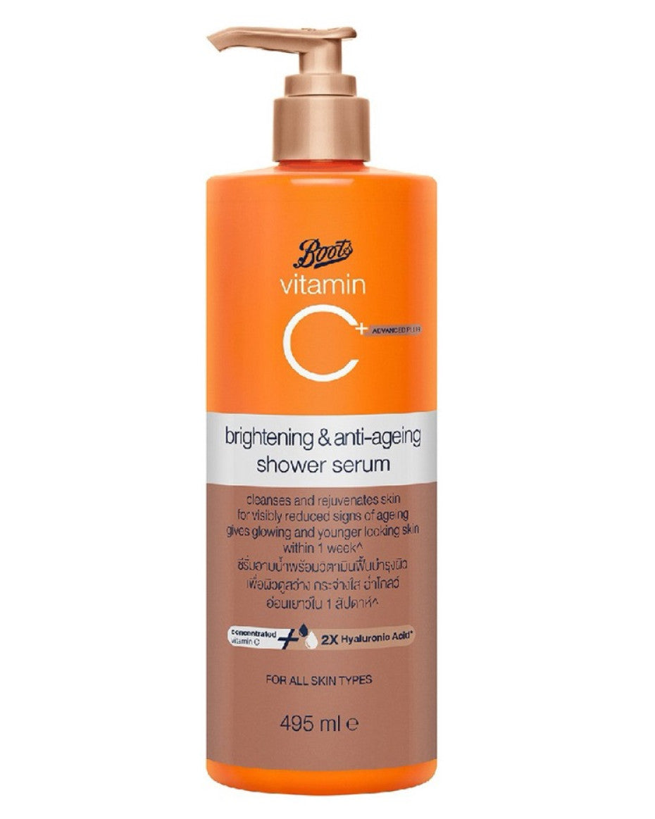 Boots Vitamin C Brightening & Anti Aging Boy Wash – 495ml