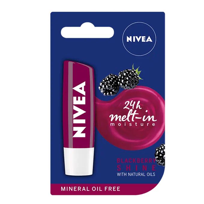 Blackberry Shine Lip Balm For Women - 4.8g