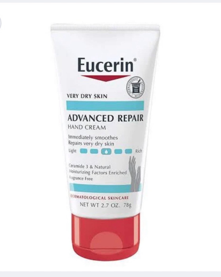 Eucerin Advanced Repair Hand Cream 2.7oz/78g
