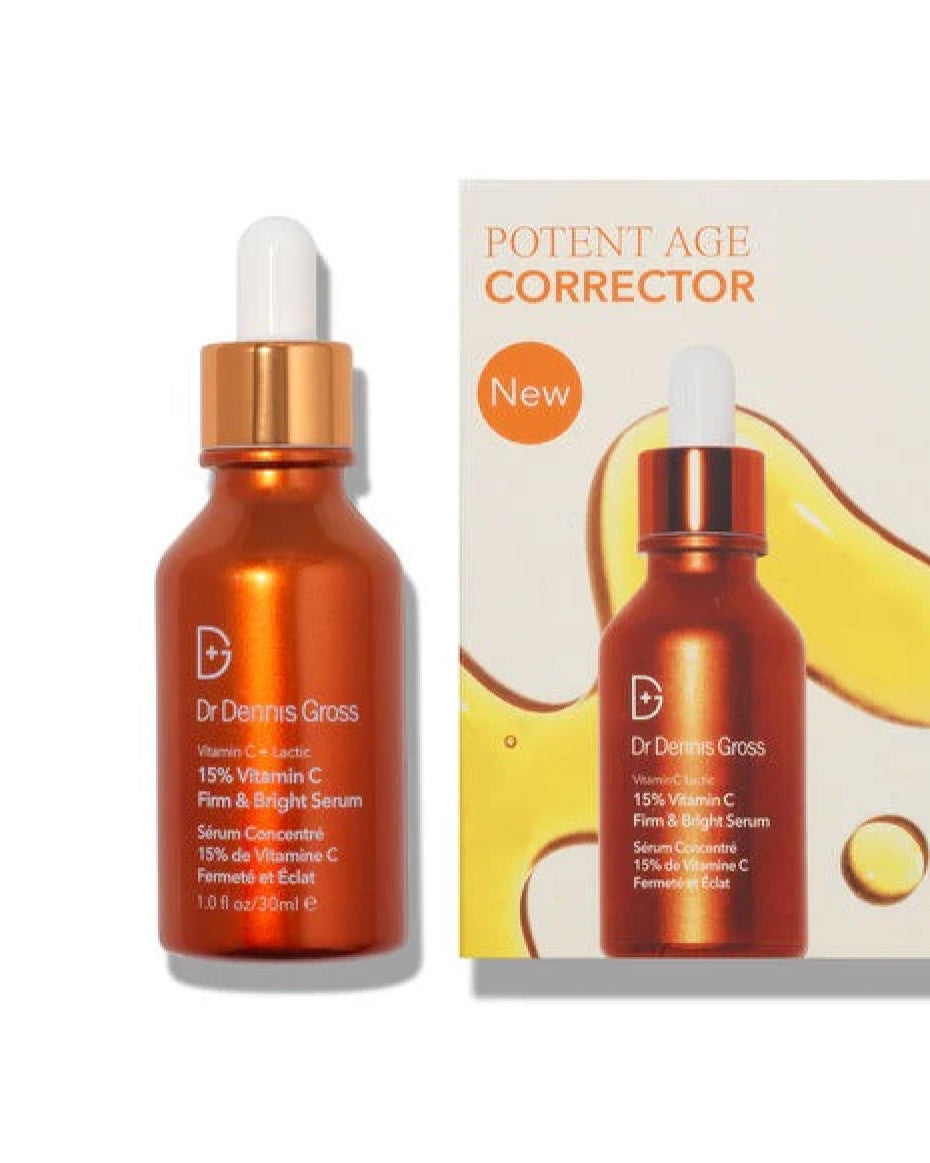 DR. DENNIS GROSS VITAMIN C + LACTIC 15% VITAMIN C FIRM & BRIGHT SERUM 30ML