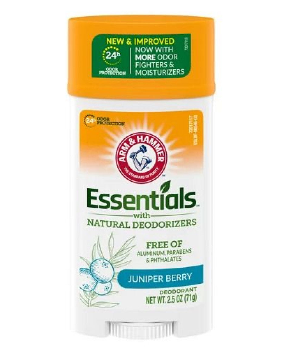 Arm&hammer Essentials with natural deodorizers (juniper Berry ) deodorant 71g