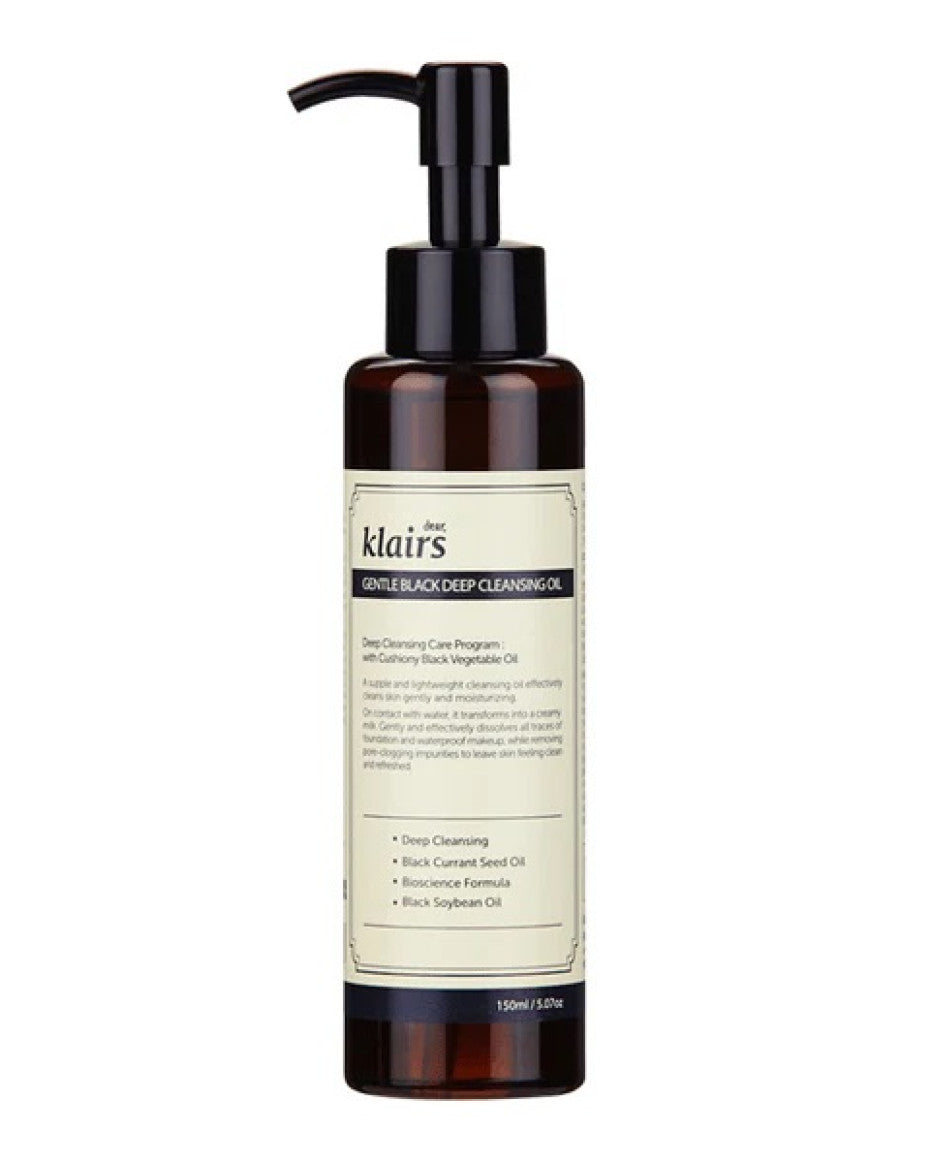 Dear Klairs Gentle Black Deep Cleansing Oil 150ML