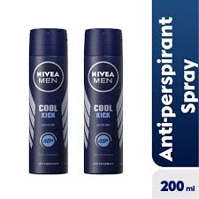 Cool Kick Anti-Perspirant Spray For Men, 48h - 200ml