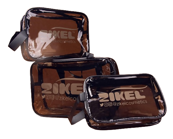 ZIKEL 3in1 PVC COSMETICS BAG
