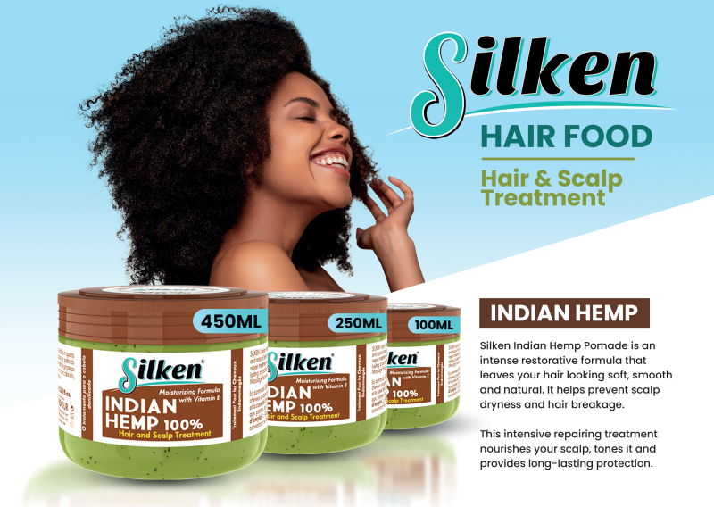 SILKEN HAIR TREATMENT INDIAN HEMP-450ML