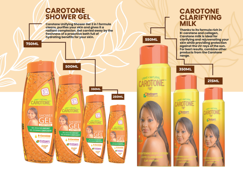 CAROTONE-SHOWER GEL-DOUCHE-500ML