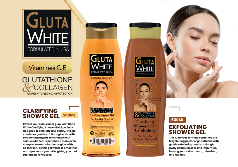 GLUTAWHITE SHOWER GEL DOUCHE 750 ML