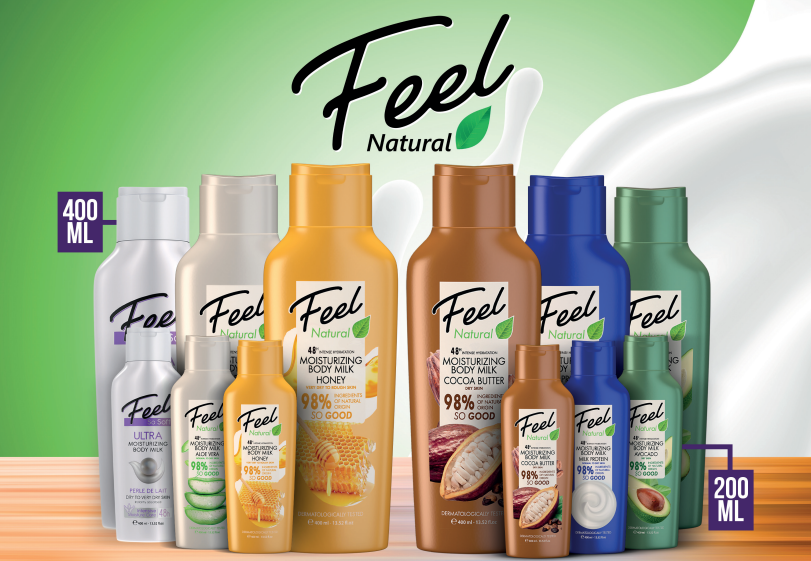 FEEL NATURAL LOTION HONEY (MIEL) 400ML
