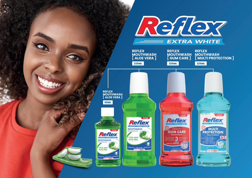 REFLEX MOUTHWASH TOTAL CARE C/MNT 225ML