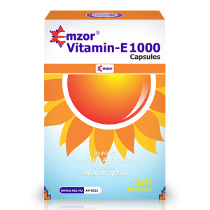 EMZOR VITAMIN E 1000IU