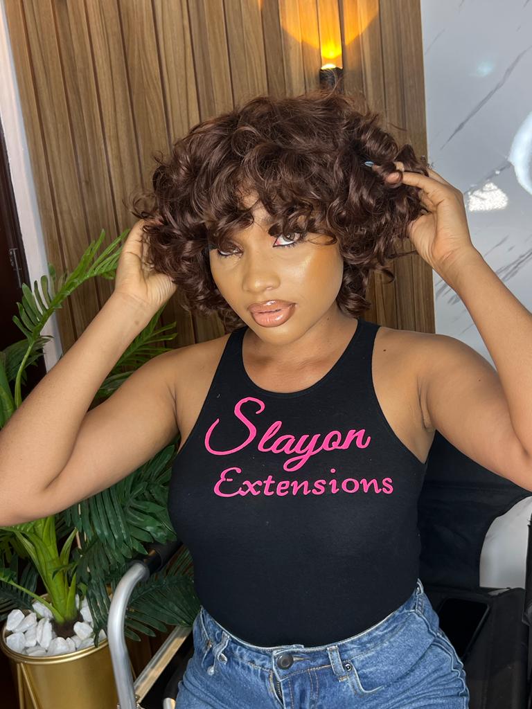 Wig Omotola Brown