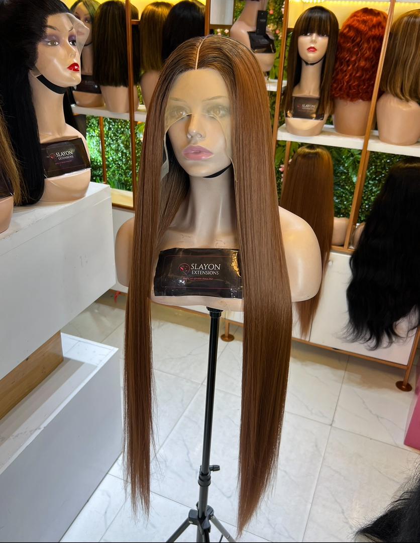 Wig Mila T Frontal Brown