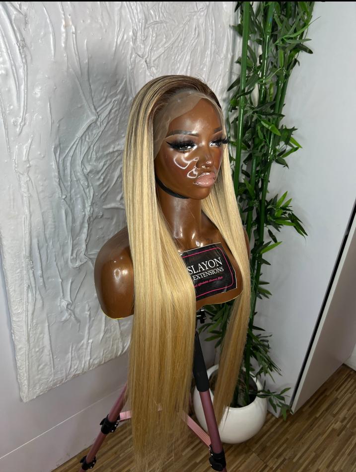 Wig May Full Frontal (High Temperature Wig )