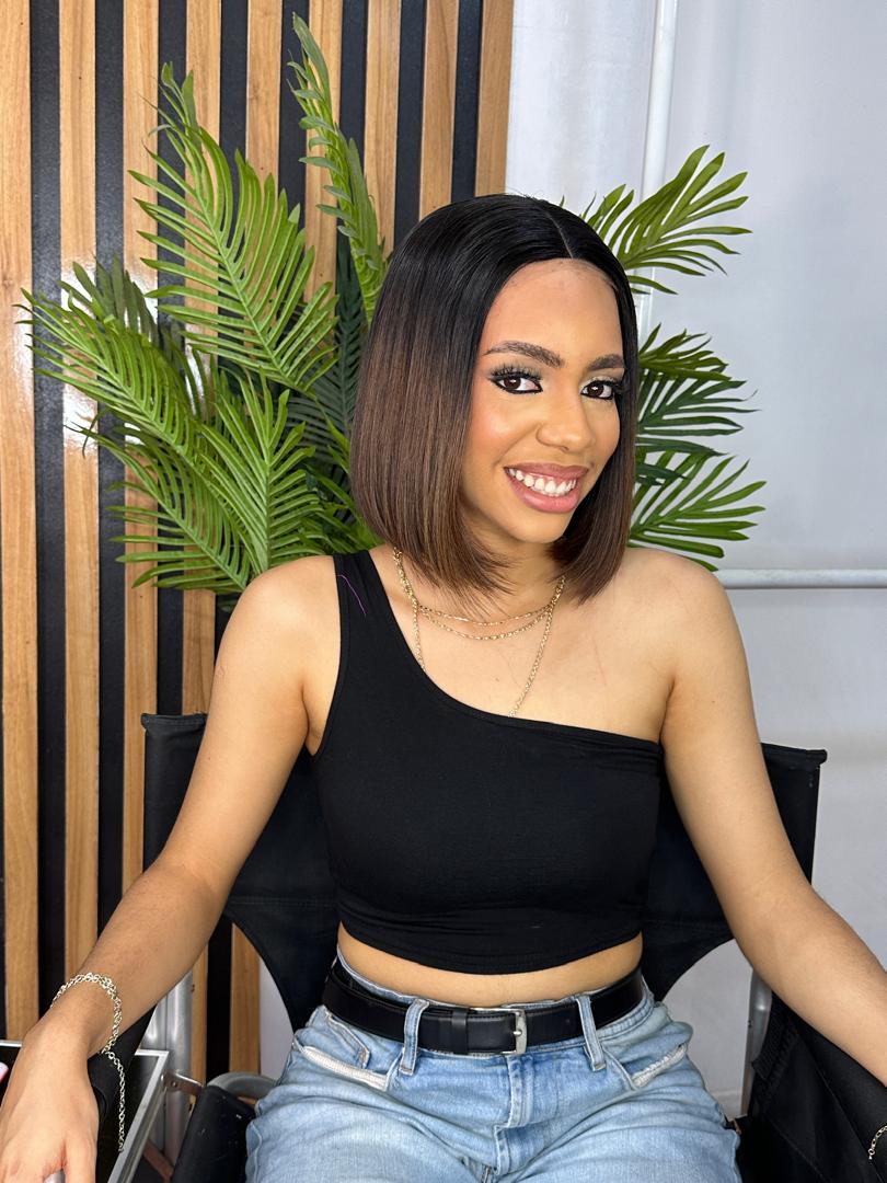 Wig Viet Bone Striaght (Two Tone)