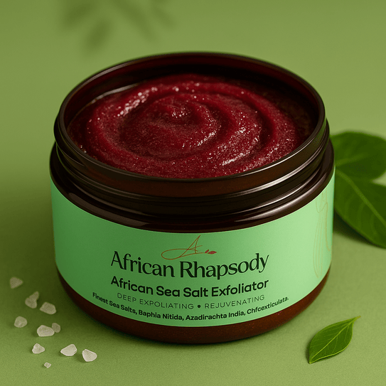 African Rhapsody African Sea Salt Exfoliator