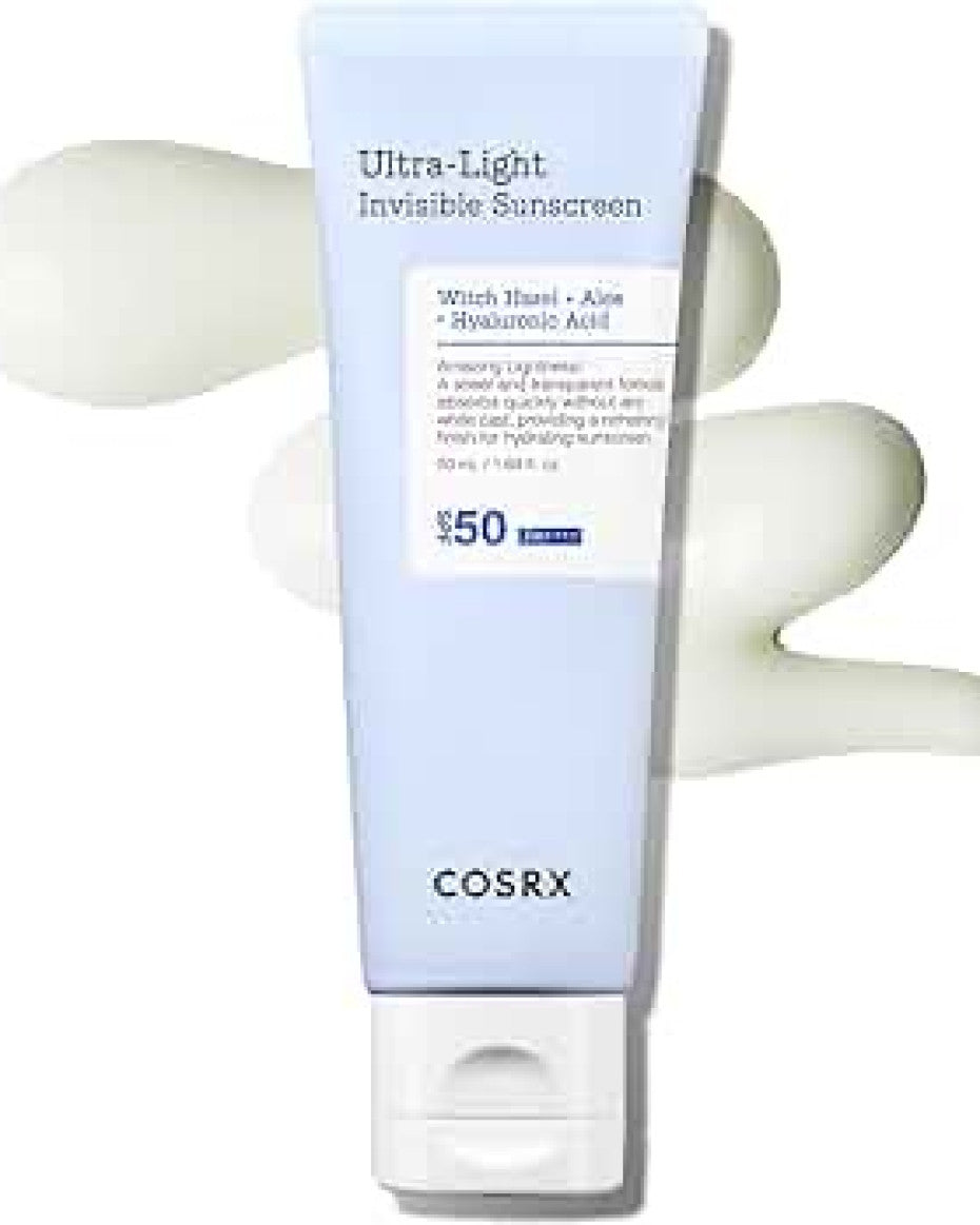 Cosrx Crème solaire invisible ultra-légère SPF50 PA++++\
