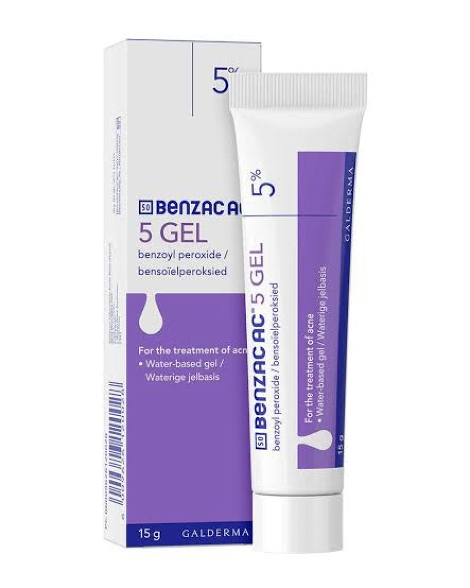 Benzac AC Benzoyl Peroxide 5% Gel