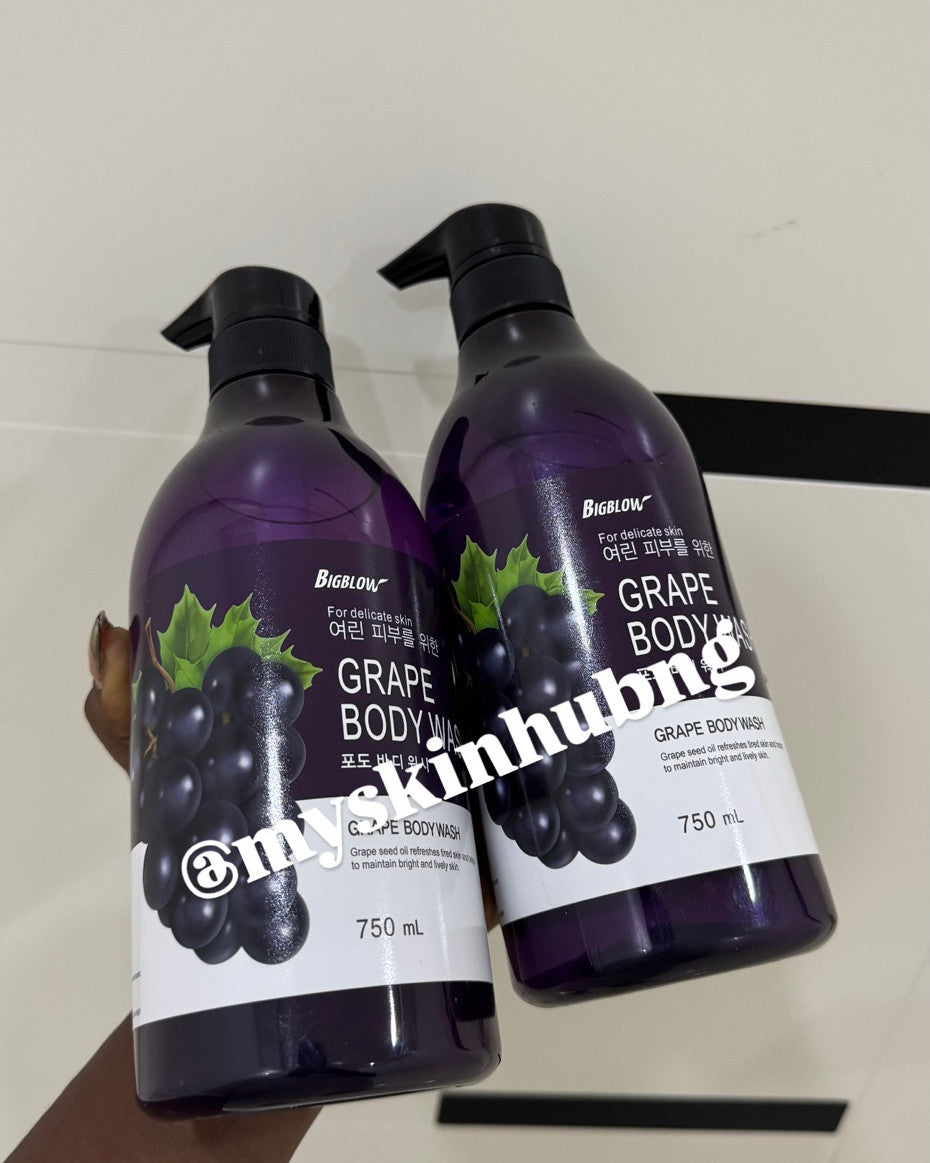 Big Blow Grape Body Wash 750ml