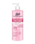 Boots Shower Serum Niacinamide Collagen Dewy Glow – 495ml