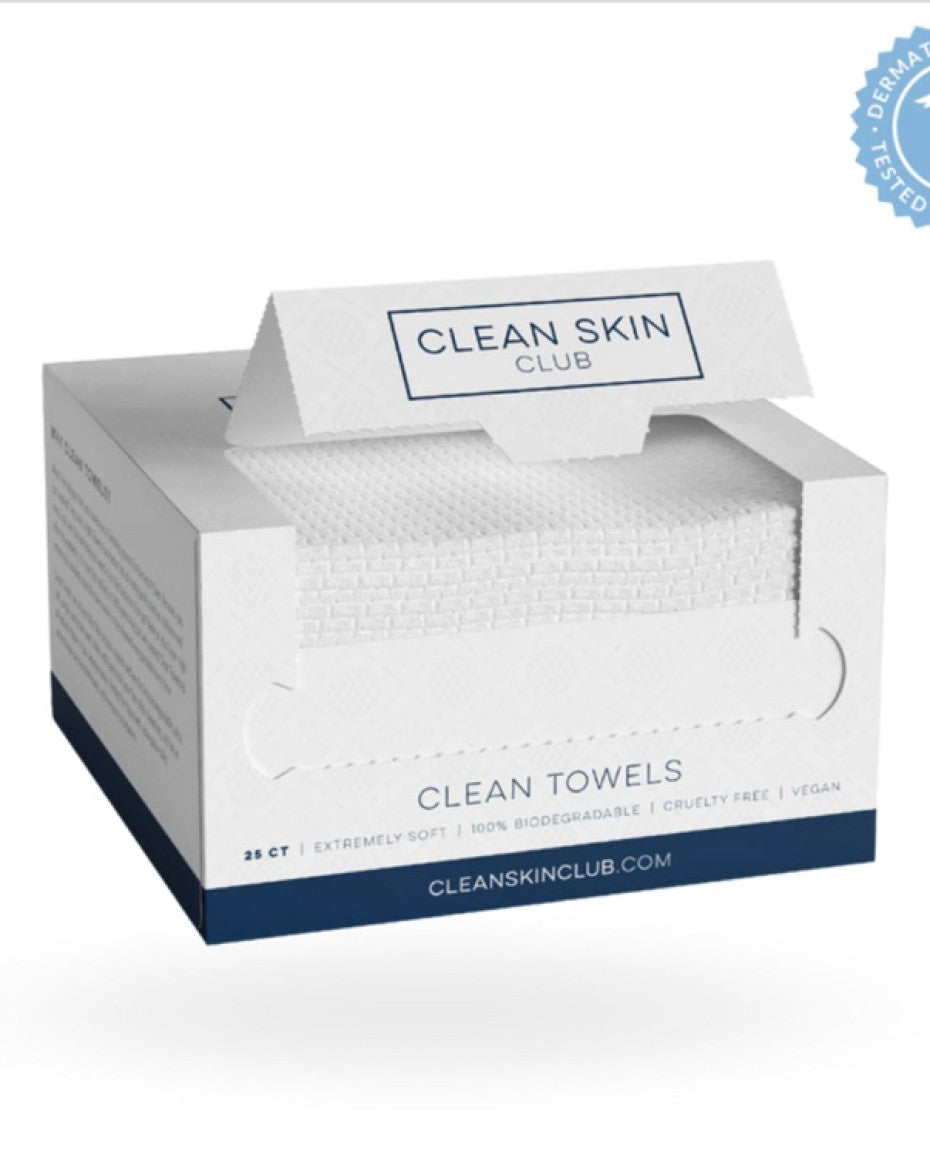 Clean Skin Club Clean Towels (Single Pack - 25ct)