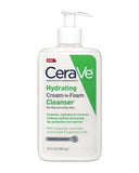 Cerave Hydrating Cream to Foam Cleanser – 8OZ