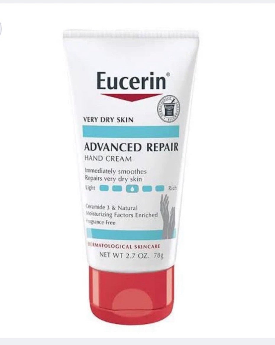 Eucerin Advanced Repair Hand Cream 2.7oz/78g