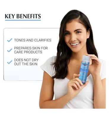 Eucerin DermatoCLEAN Face Cleansing Toner with Hyaluronic Acid, 200ml