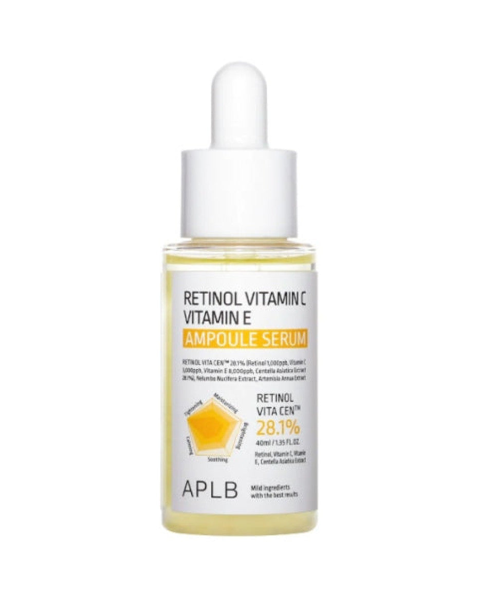 APLB Retinol Vitamin C Vitamin E Ampoule Serum 40ml