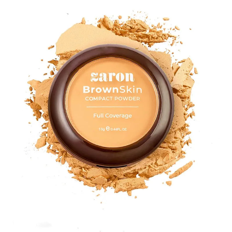 Brown Skin Compact Powder- Latte