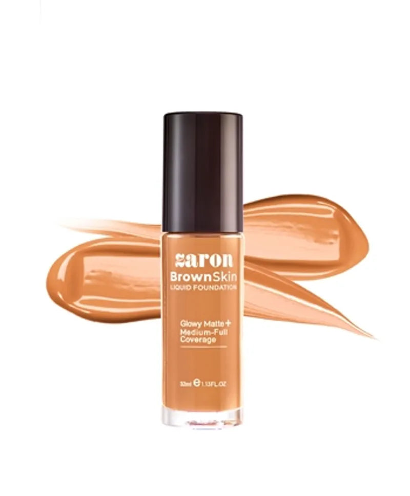 Brown Skin Liquid Foundation - Leather