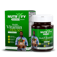 NUTRIFY MULTIVITAMIN FOR MEN 50+ 60 Tablets