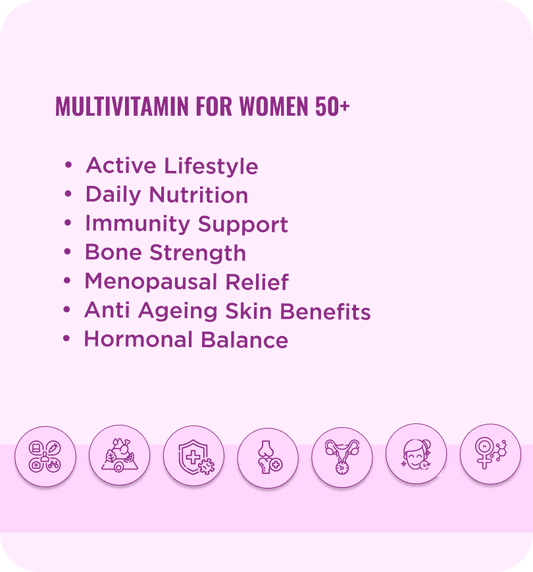 NUTRIFY MULTIVITAMIN FOR WOMEN 50+ 60 Tablets