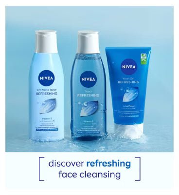 NIVEA 2-in-1 Face Cleanser & Toner, 200ml