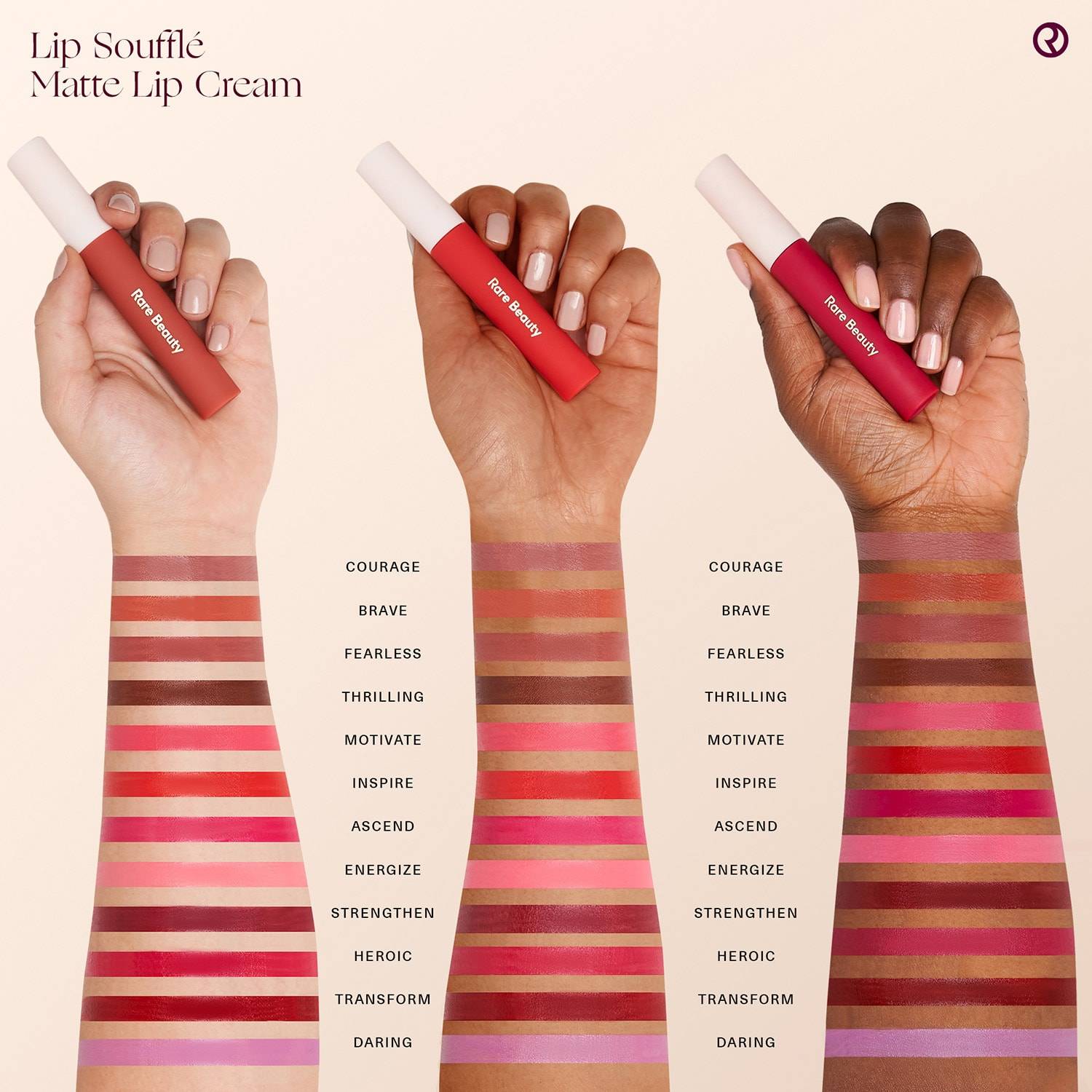 RARE BEAUTY Lip Soufflé Matte Lip Cream 3.9ml